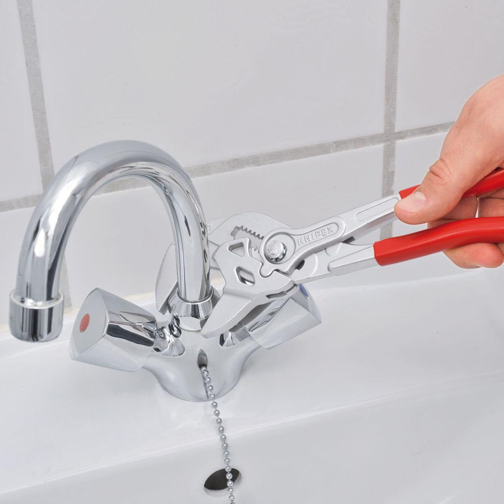 Knipex Tools KX8603-12 12 in. Chrome Vanadium Steel Pliers Wrench