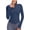 Dark Blue, variant on Womens Running Jacket Long Sleeve Cropped Workout Yoga Sport Tops Lightweight Athletic Zip Up Gym T-Shirt with Thumb Holes