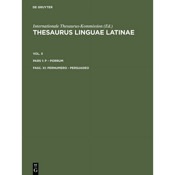 Pernumero - Persuadeo, (Hardcover)