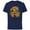 Navy, variant on Star Wars Stormtrooper Helmet Floral Garden Reimagined - Short Sleeve Cotton T-Shirt for Adults - Customized-Black