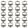 thumbnail image 1 of EeaseMX 20 hebillas de aleación de zinc para bolsos, maletas, correas de hombro de repuesto, 1 of 7
