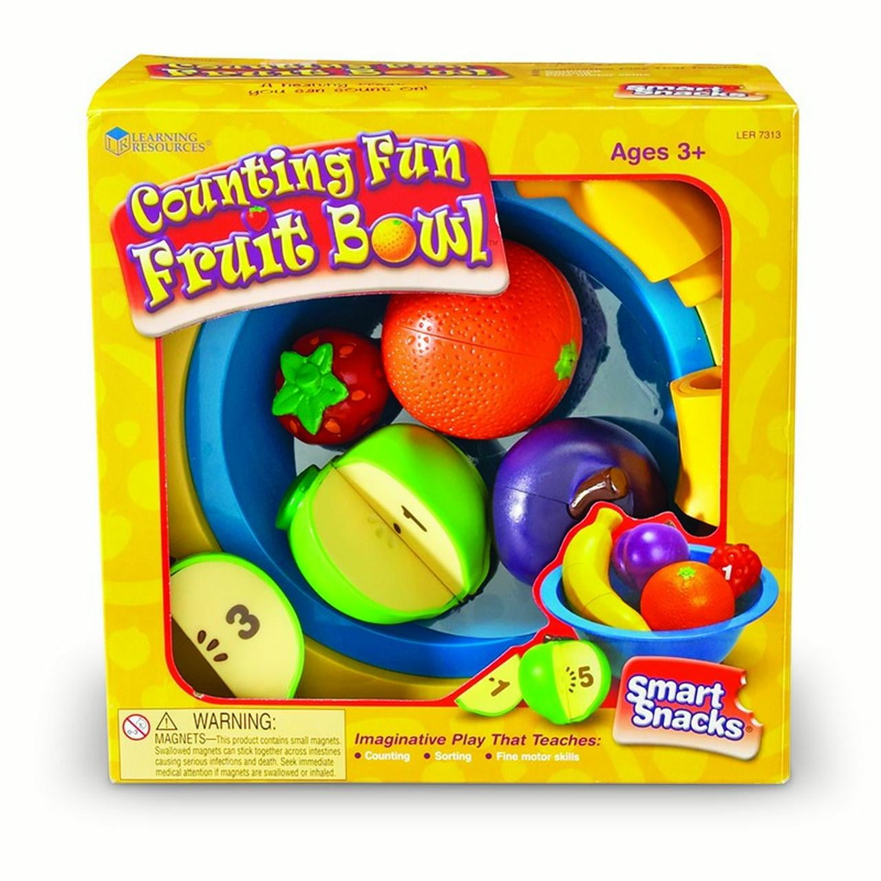 Learning Resources Counting Fun Fruit Bowl