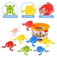 thumbnail image 4 of 1 juego de ranas saltarinas con balde, divertidos juguetes educativos, regalos de fiesta para niños que juegan, 4 of 8