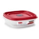thumbnail image 1 of Recipiente Rubbermaid Easy Find para almacenamiento de alimentos, 3 litros (paquete de 4), 1 of 3