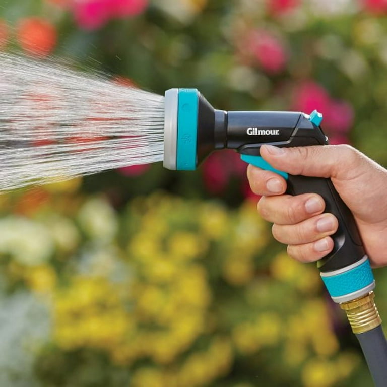 Gilmour Swivel Connect 2 Pattern Adjustable Shower and Stream Metal Watering Nozzle Gilmour Swivel Connect 2 Pattern Adjustable Shower and Stream Metal Watering Nozzle
