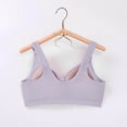 thumbnail image 5 of Sawvnm Women Bras Women's Fashionable Underwire-free Gathering Front Button-up Breathable Bra Large Cup Daily Bra, 5 of 6