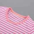 thumbnail image 7 of Odeerbi Girls Dresses Baby Girl Clothes Autumn Children's Clothing Tshirt 2024 Long Sleeve Cartoon Striped Embroidered Dress, 7 of 7