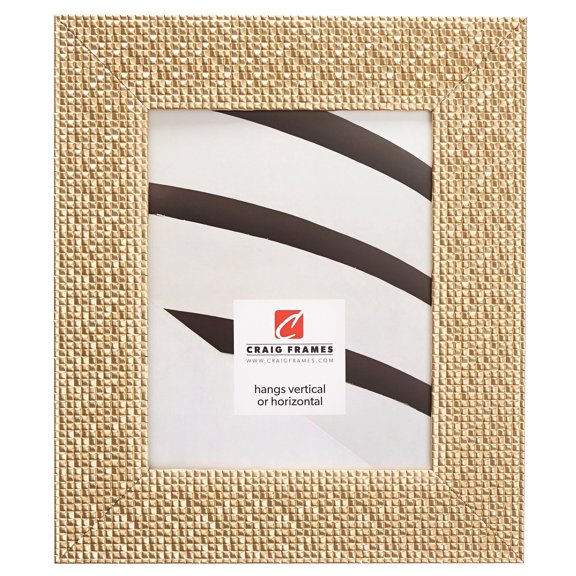 Craig Frames Glimmer, 13x19 inch Picture Frame, Gold
