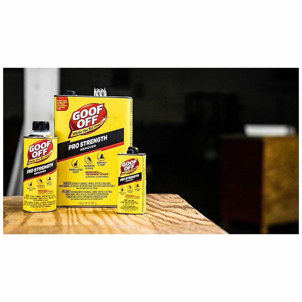 Goof Off Pro Strength Liquid Remover, 1 gal
