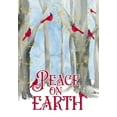 thumbnail image 2 of Reed, Tara 14x18 White Modern Wood Framed Museum Art Print Titled - Christmas Forest portrait II-Peace on Earth, 2 of 4