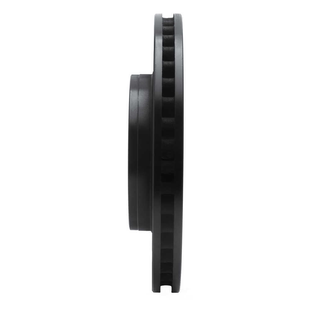 Dynamic Friction Company 633-48052L DFC Brake Rotor - Drilled And Slotted - Black