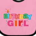 thumbnail image 4 of Inktastic Birthday Girl Letters Girls Baby Bib, 4 of 4