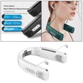 thumbnail image 4 of USB Recargable Con Banda Para El Cuello, Ventilador De Enfriamiento, Ventilador Para Colgar En El Cuello, Con Auriculares, Blanco Sunnimix Ventilador de cuello portátil, 4 of 7
