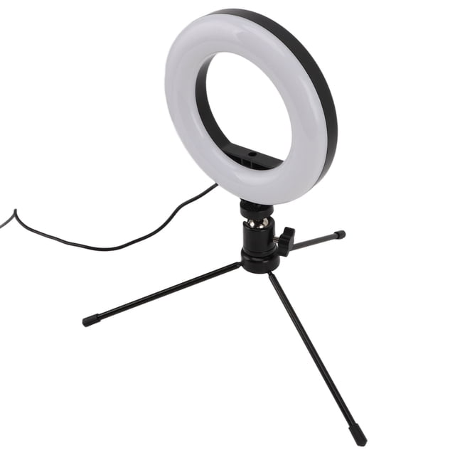 Selfie Light Selfie Fill Light Make Up Lamp Fill Light Selfie Light 3 Colors 10 Brightnesses LED Desktop Fill Light With Tripod For Live Streaming Makeup USB 5V