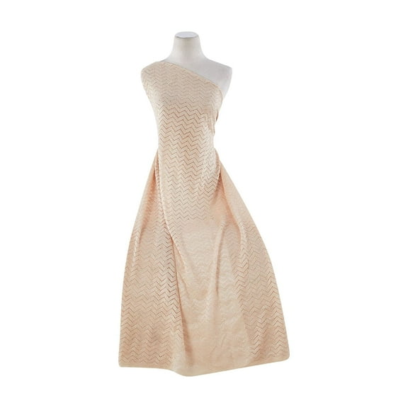 Zelouf Chevron Lace , Sewing, DIY, Crafts Fabric by the Yard, Gold, 3 Yard