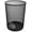 Black, variant on Smart Design Steel Mesh Waste Basket - 11.75 x 13.75 inch - Silver