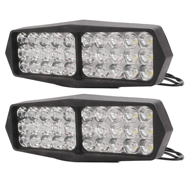 30W LED Work Light Spotlight Flood Driving Lamps White 5700‑7000K for Motorcycles ATVs Off Road Vehicles