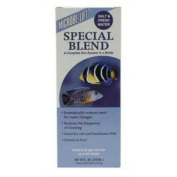 Microbe-Lift Mélange Spécial pour Aquariums Domestiques, 16 oz