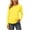 Yellow, variant on Bixock Women's Maternity Nursing Top Long Sleeve Maternity Shirt Crew Neck Maternity Blouse Casual Pregnant Top Maternity Clothings