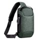 thumbnail image 1 of Bolso Hombro para Hombre Antirrobo Con Bloqueo Contraseña Bandolera Cruzada Con USB (verde), 1 of 6