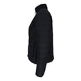 thumbnail image 3 of Chamarra George para Mujer, con Cierre y Bolsas en Costados, Tafeta Negro Talla CH, 3 of 4