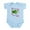 Sky Blue, variant on CafePress - Dad Mom Fishing Infant Bodysuit - Baby Light Bodysuit, Size Newborn - 24 Months