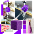thumbnail image 3 of Bright Box Nylon Cleaning Brush, 1ct – Very Peri Purple Bristles, Antimicrobial & Scratch-Free, 3 of 4