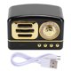 thumbnail image 1 of FT BT11Plus Altavoz Bluetooth portátil de plástico para exteriores, caja de altavoz con tarjeta de enchufe inalámbrico para teléfono móvil (negro), 1 of 8