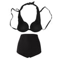thumbnail image 2 of Bañador Trajes De Mujer Acolchados Bikini Lindo Ropa Playa Ajustable Halter METRO, 2 of 9