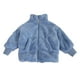 thumbnail image 2 of Abrigo De Invierno Para Niños Pequeños, Chaquetas De Abrigo Para Niñas, Chaquetas Cálidas De Felpa Para Niños, Sudadera, Abrigos Gruesos Cómodos Coloridos, Azul Odeerbi LM103-8001, 2 of 6