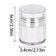 thumbnail image 3 of Hot Sale!Airless Jar - Airless Bottles Moisturizer Dispenser, Cream Jar Vacuum Bottle Drunk Elephant Container, Cosmetic Containers, 3 of 6