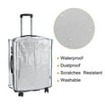 thumbnail image 5 of Uxcell 30 Inch Universal Luggage Protector Portable PVC Dust Cover, Black, 5 of 6