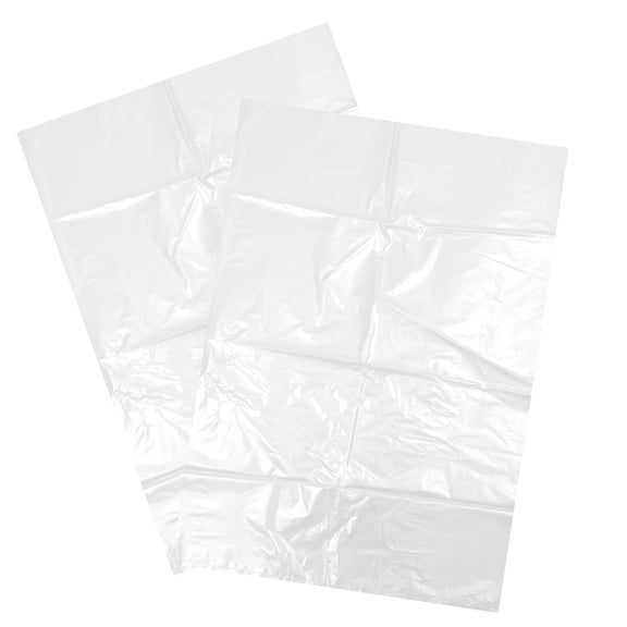 LOLIPPYY 2-Pack Heavy Duty Transparent PE Furniture Covers Moisture Resistant Protector for Indoor and Outdoor Household Use