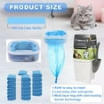 thumbnail image 4 of 12 Pack Cat Litter Refills Bags,Litter Refills Compatible with genie bag refills Cartridge,Cat Litter Refills Scented Bag Compatible with Your Standard and Plus Genie Litter Refill Cartridge,Bule, 4 of 7