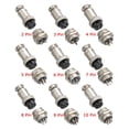 thumbnail image 2 of Accessories Mount Adapter Wiring Aviation Plug GX16 M16 Male / Female Socket Cable Connector 10 PIN, 2 of 8