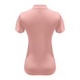 thumbnail image 5 of Delayuji Women's High Neck Basic Short Sleeved Summer Dress Casual Summer T Shirt Top Pink Xxl Polyester,Spandex Short Sleeve Shirts for Women, 5 of 5