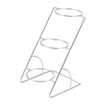 thumbnail image 3 of Soporte para especias, salsas y condimentos, estable para cocina buffet. Plata de 3 capas, 3 of 9