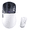 Black/White, variant on ATTACK SHARK F1 AIR Wireless Gaming Mouse, PAW3955MAX, Nordic 54L15 Chip, 60K DPI, Ultra Light 39g, Dual 8K Hz Polling, 100M Clicks, BT/2.4G/Wired Mice for Esports & Pro Gamers (White/Black)