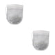 thumbnail image 4 of Bewildely 100 Uds bolsitas de té vacías perfumadas Heal Seal bolsa para hierbas hojas sueltas infusor de té bolsillo desechable seguridad 2piezas, 4 of 6