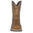 thumbnail image 5 of HOSS Men’s Composite Toe Waterproof Pull-On Work Boot Slip Resistant EH Brisbee Distressed Brown, 5 of 7