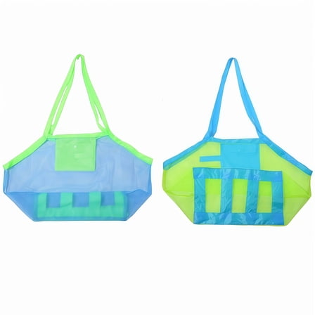 2 PCS of Quick Storage Bags for Outdoor Beach Toys Convenient and Portable