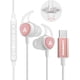 thumbnail image 1 of Auriculares USB C, auriculares tipo C con cable magnético, micrófono y control de volumen, compatibles con Google, 1 of 4