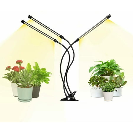 

iPower Full Spectrum Clip Plant Growing Lamp with 126 White Yellow LEDs Light