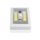 thumbnail image 5 of Magnético Ultra Brillante Mini Cob Led Luz De Pared Luces Nocturnas Lámpara De Campamento Funciona Con Batería Con Interruptor Cinta Mágica Para Exterior Garaje Interior Armario De Escalera sonducket HA021726-00, 5 of 6
