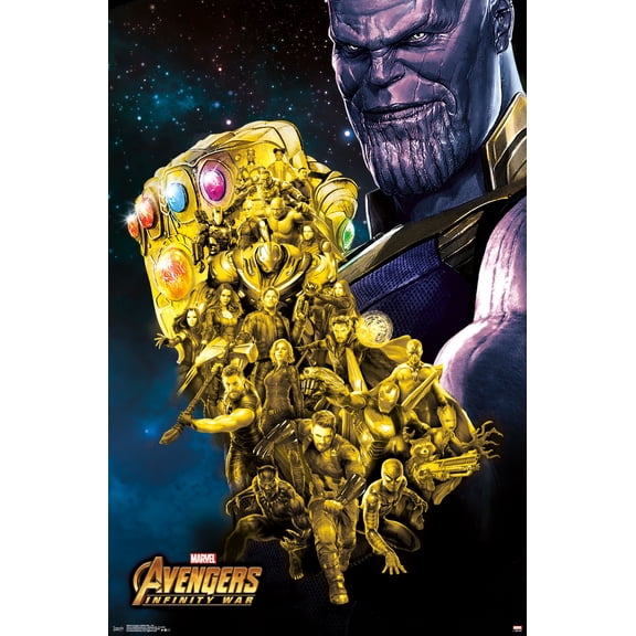 Marvel Cinematic Universe - Avengers - Infinity War - Fist Wall Poster, 22.375" x 34"