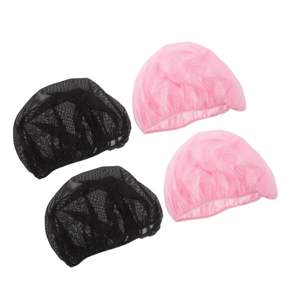 Moluckfu 4Ud Bonnet De Malla Para Con Elasticidad Para Mantener Frescura Y