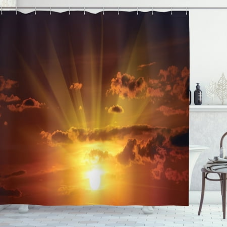 Ambesonne Unicorn Cat Curtains 2 Panels Set Cute Cat Unicorn