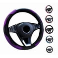 thumbnail image 1 of Funda Cubre Volante Deportivo Protector Antiderrapante Auto Modelo Morado, 1 of 4