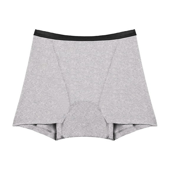 ShomPort Boy Short Underwear for Womens Full Coverage Period Cotton Briefs High-Rise Waist Comfort Panties