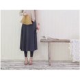 thumbnail image 1 of Falda de mallas de terciopelo grueso y grueso de otoño e invierno, falda falsa de dos piezas de cintura alta, falda de línea A, botas cálidas de talla grande de 200 kg, pantalones, 1 of 5